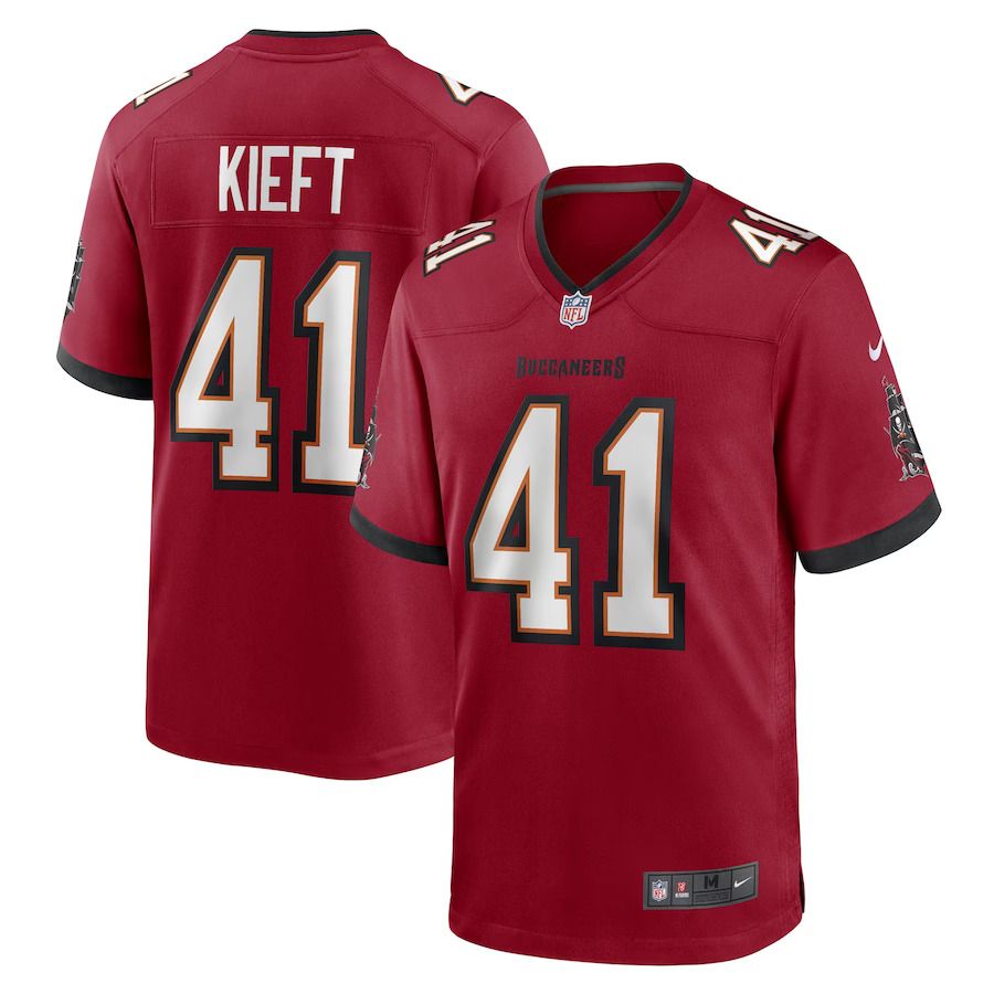 Men Tampa Bay Buccaneers #41 Ko Kieft Nike Red Game Player NFL Jersey->tampa bay buccaneers->NFL Jersey